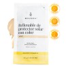 Rellenable De Protector Solar Facial Con Color Light
