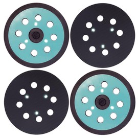 5 Inch Sander Replacement Pad for D26451, D26453, DW4388, DW421, 4 Pack Hook and Loop Sanding Pads Compatible with BO5010, BO5030K, BO5031K, BO5041K Random Orbital Sander