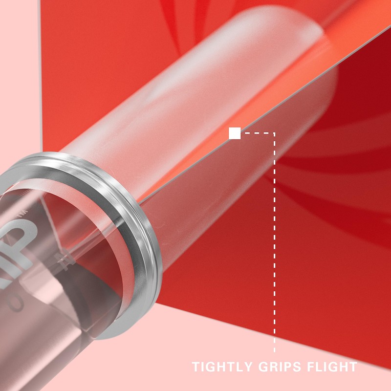 Target Pro Grip Vision Set of 3 Shaft Red Intermediate