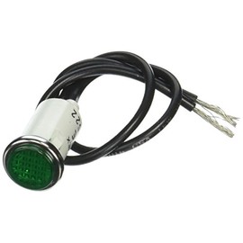 Painless Performance 80210 Dash Indicator Light, Green, 1/2"