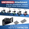 KneeRover Deluxe Knee Scooter Basket Accessory with Large Capacity -