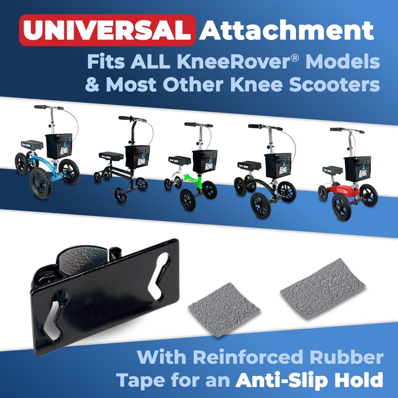 KneeRover Deluxe Knee Scooter Basket Accessory with Large Capacity -