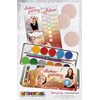 Eulenspiegel 212271 Chakra Painting Make-Up Palette, 12 Professional Aqua Make-Up