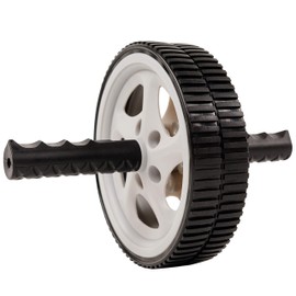 Sunny Health & Fitness Ab Roller Wheel for Abdominal Exercise Core Trainer Wheel Roller - NO. 003 , Black