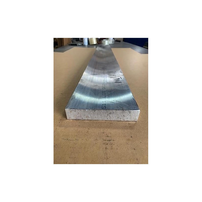6061 Aluminum Flat Bar, 1" x 5", Solid Stock, Machining,