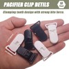 Demearly Pacifier Clip 3/4" Bib Clips Girls Baby for Pacifier