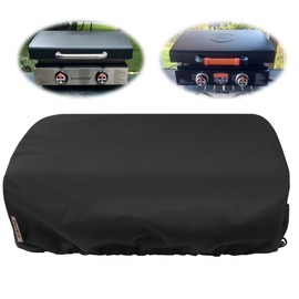 Griddle Cover for Blackstone 22 inch Tabletop Griddle with Hood,Custom Fit Waterproof UV Resistant Windproof Portable Grill Cover for Blackstone Adventure Ready and More Mini Camping Tabletop Griddle