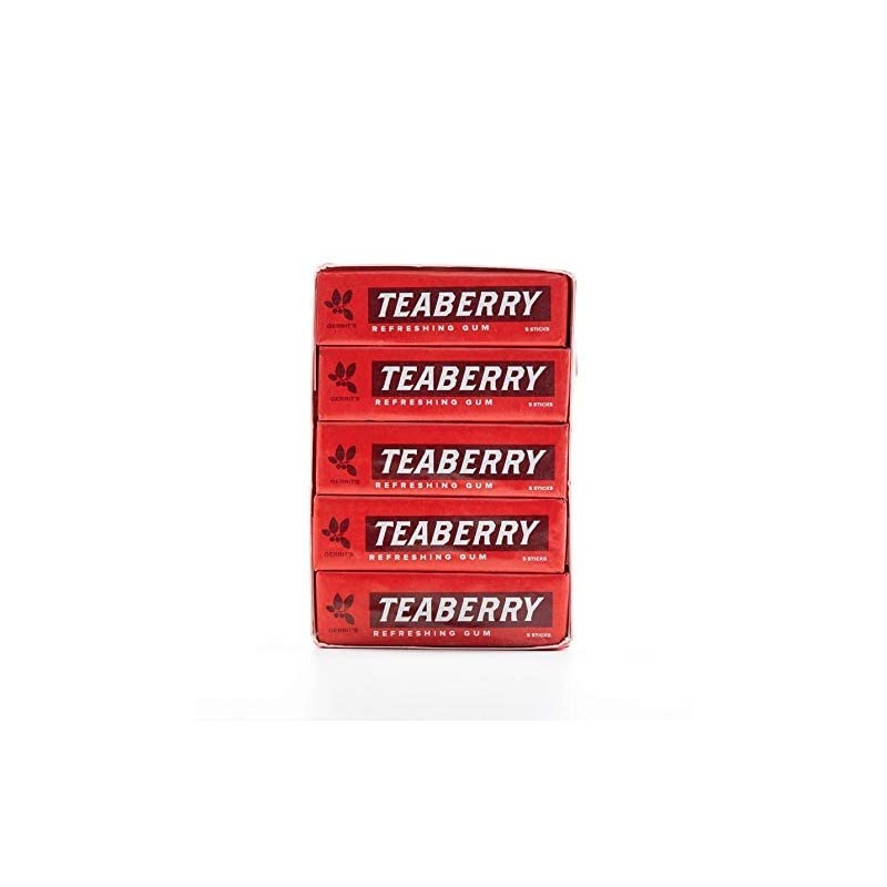 Gerrit's Teaberry Gum 5pc (Pack of 5)