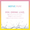 MOTIVE PURE Electrolyte Hydration, Pink Lemonade, 1 oz Mini Bottle,