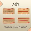 Suture Practice Pad 3 Layer 14 Wound 5x7" with Silicon