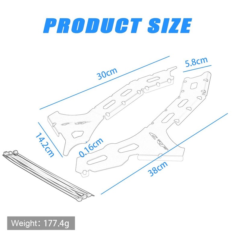CRF300L Frame Guard Accessories Compatible with CRF 300L Rally 2021-2025