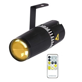 LED pinspot stage light,TOM 6W double white/cool white&warm white pinspot by RF controller (double white)