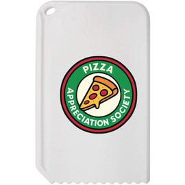 Azeeda 'Pizza Appreciation Society' Plastic Ice Scraper (IC00045578)
