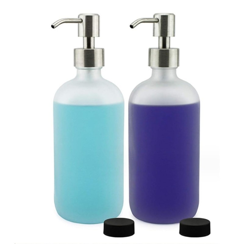 2 Pack Soap Dispenser Pump Replacement Stainless Steel Soap Dispenser