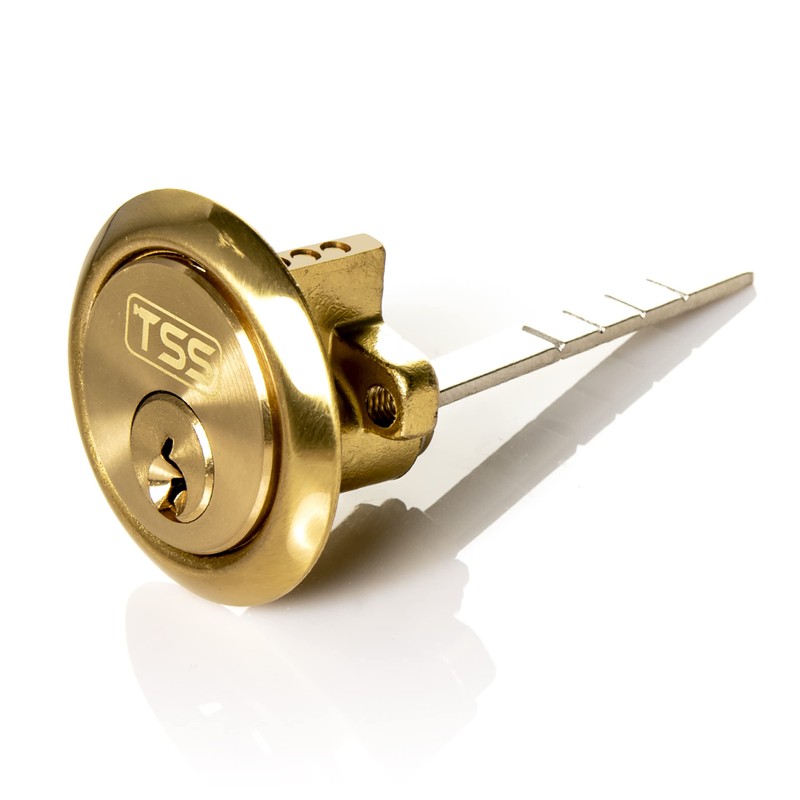 UK Security Supplies, Replacement Locking Rim Cylinder Lock, Supplied with