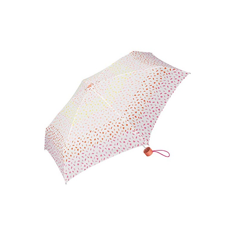 ESPRIT Petito Ditsy Florals Pocket Umbrella, orange, Feminine