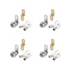 DRELD Set of 2 Tubular Cam Locks 17 mm with