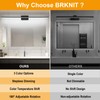 BrkNit LED Bathroom Vanity Light, Modern Bathroom Light Fixture Over
