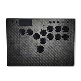 MightySkins Carbon Fiber Skin Compatible with Razer Kitsune - Scratched Up | Protective, Durable Textured Carbon Fiber Finish | Easy to Apply | Made in The USA