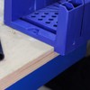 Plastic Mitre Box with Pegs 310mm (12.1/4in), Blue