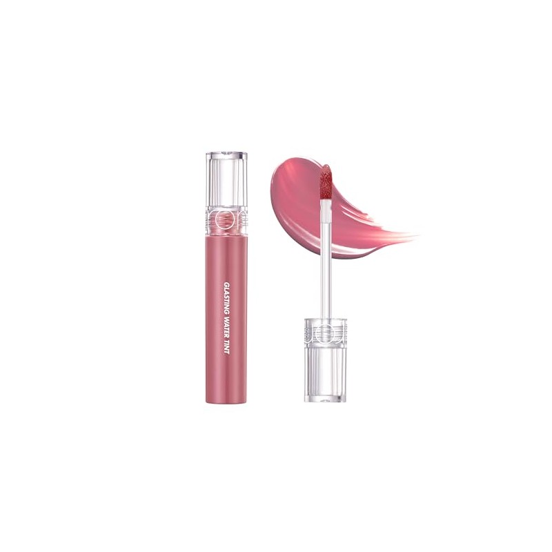 rom&nd Glasting Water Tint (NEW) 4 ColorsㅣGlossy, Plumping Lips, Long-lasting,