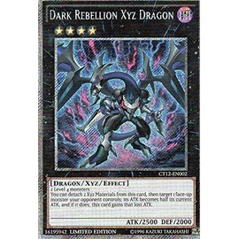 Toys 4 U 7777 Dark Rebellion XYZ Dragon CT12-EN002 Platinum Secret Rare - Limited - Yu-Gi-Oh /Item# G4W8B-48Q26160