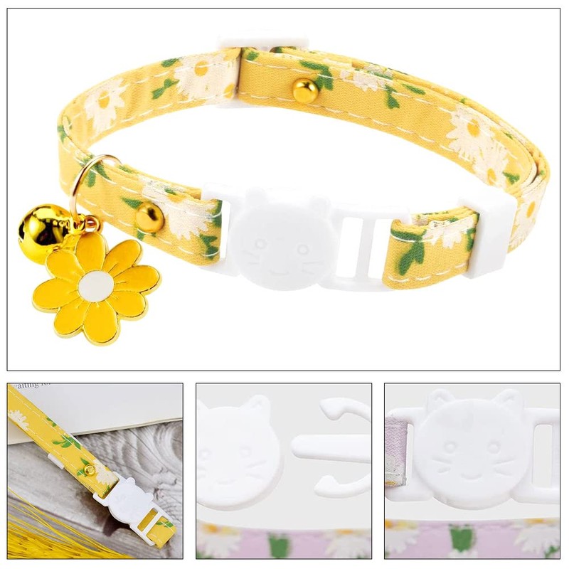 Set of 2 Cat Collars, Pet Collars, Cat Collars Included,