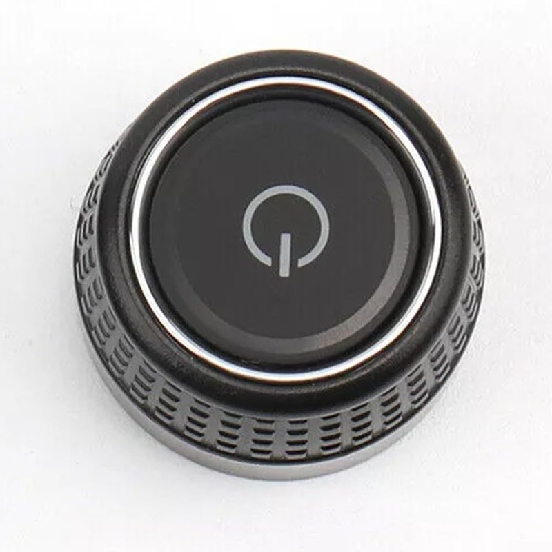 SPORTARC Car Radio Control Knob Replacement for Golf 6 for