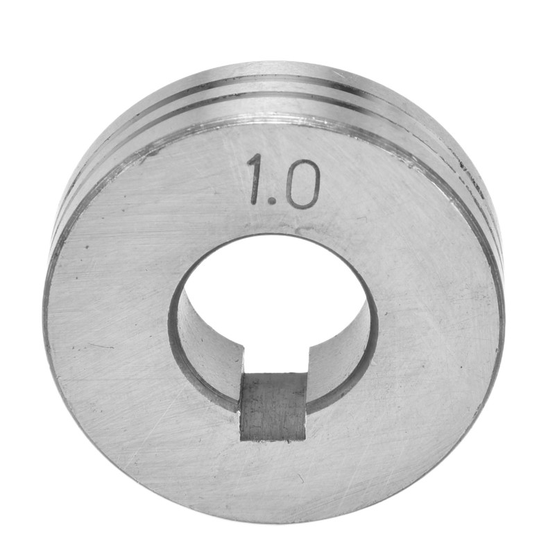 10Pcs Welder Wire Feed Roller 1.0‑1.2mm Groove Feeding Guide Wheel