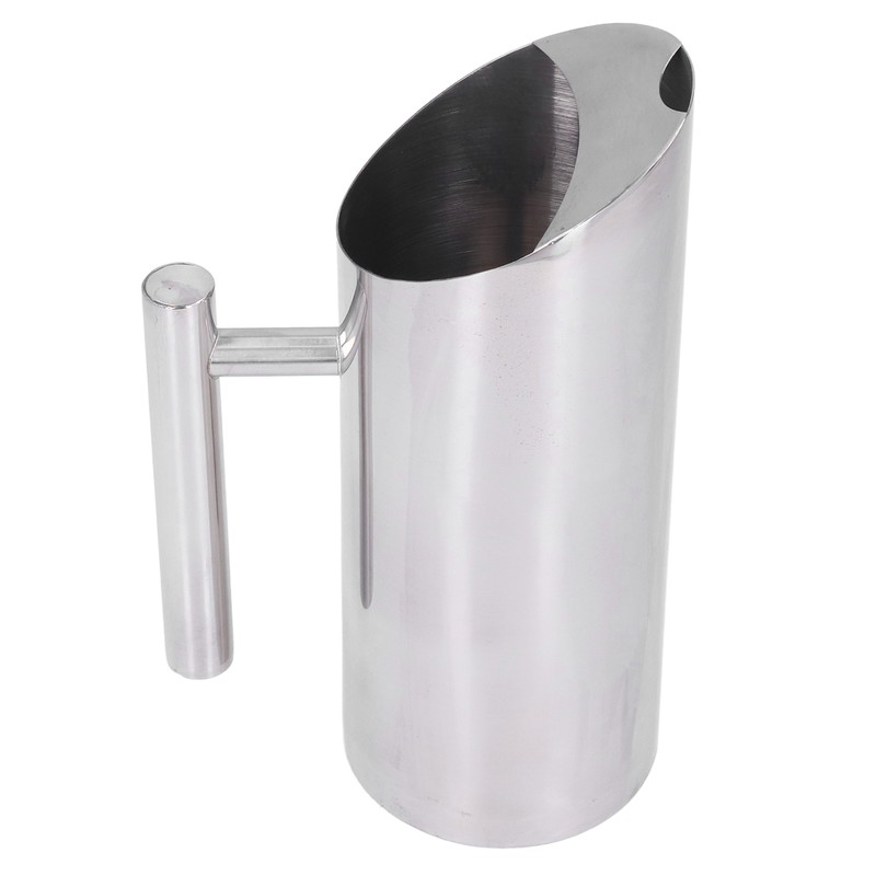 Stainless Steel Water Tie Pot Cold Drinking Pitcher with Ergonomic