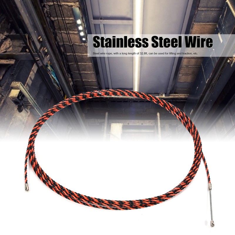 32.8ft Stainless Steel Wire Cable Multifunctional Double Strand Rope for