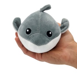 Landahl & Baumann Quality Squishy Ball Turtle Shark Dolphin Octopus Set Plush Toy with Memory Function Suitable for Stress Relief or Playing Memory Ball Children and Adults