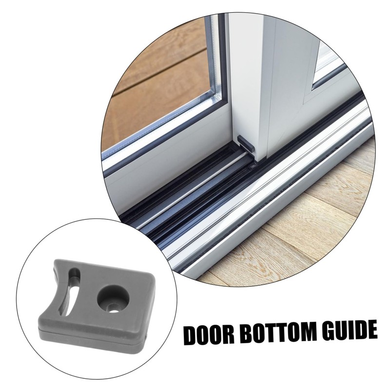 DOITOOL 8pcs Shower Door Bumper Stops Collision Sliding Door Stoppers