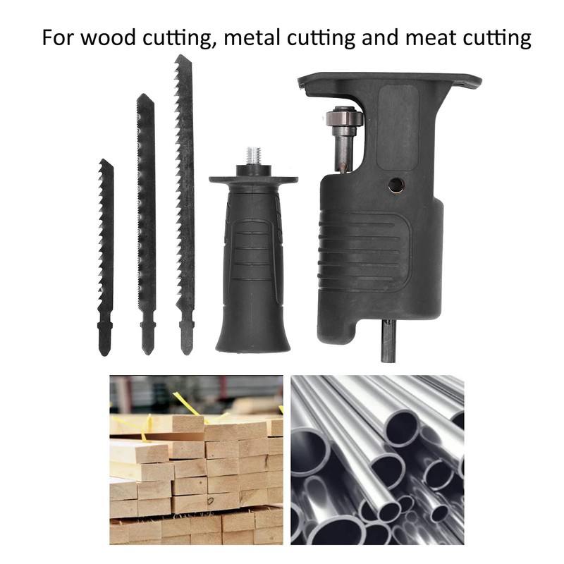 Reciprocating Saw Attachment Kit, Electric Saw Adapter, Electric Saw Diverter