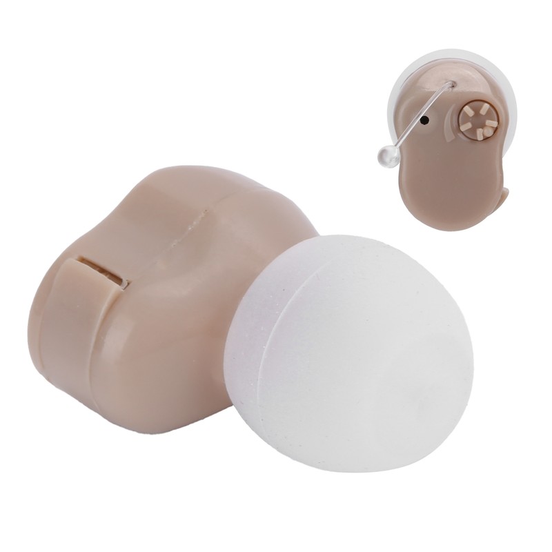 907 Ear Canal Headphones Hearing Aid Sound Amplifier Assist Mini