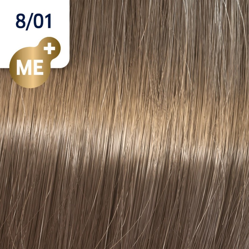 Wella Professionals Koleston Perfect Pure Naturals 8/01 permanent hair colour
