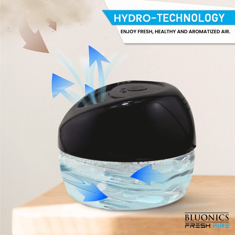 Bluonics Fresh Aire 2-Pack Water Air Washer, Air Revitalizer &