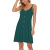 Auselly Women's Summer Dresses, Spaghetti Straps, Knee-Length Beach Dresses, Short,