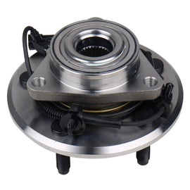 KUSATEC 515113 Front Wheel Bearing and Hub Assembly Compatible with Dodge Ram 1500 Crew Cab Pickup, Standard Cab Pickup 2006 2007 2008, 5 Lug Bolts w/ABS
