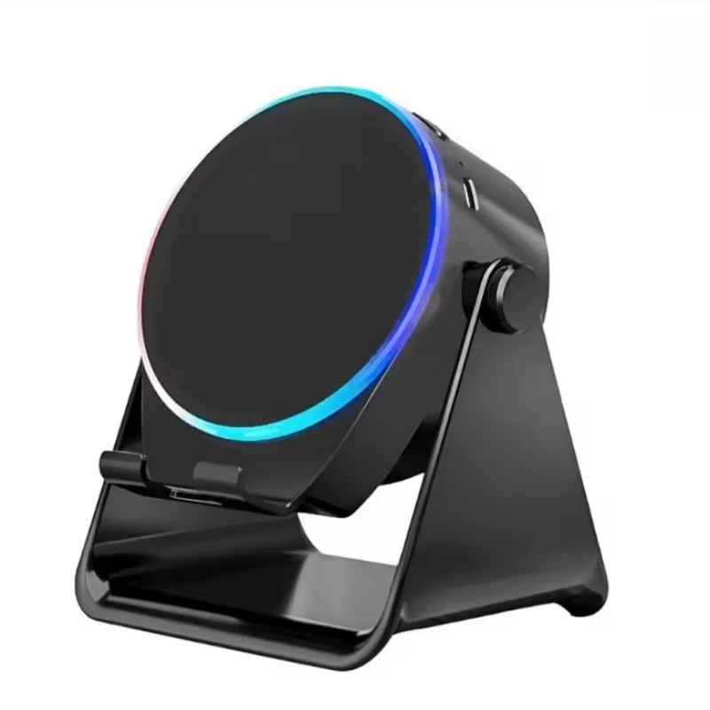 Wireless Induction Speaker Phone Stand for Desk Use – 360°