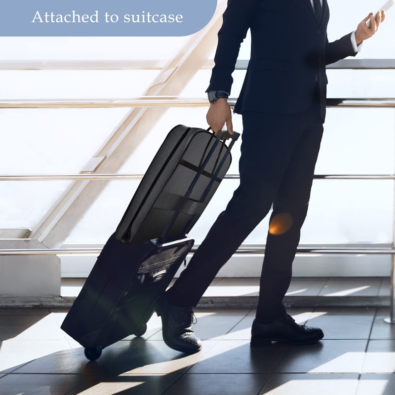 Limoomil Heavy Duty Waterproof Garment Bag for Travel, Tear Resistance