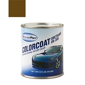 ColorRite Pint for Fiat 500 Automotive Touch-up Paint - Espresso Metallic Clearcoat KTM/713 - Color-Only Package