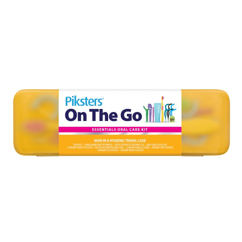 Piksters On The Go Essentials Oral Care Kit