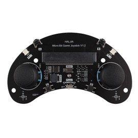 HALJIA Wireless Control Handle Kompatibel mit BBC Micro:bit V2, Robotic Game Joystick, Makecode DIY Graphic Programming Controller, STEM Education Kit (ohne Micro:bit)