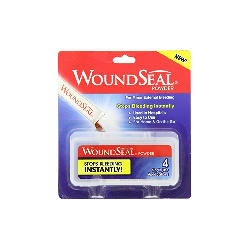 WoundSeal Powder, 4 Applications (4 Pack)