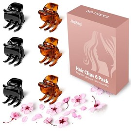 Pinzas Para El Cabello De 6 Piezas: Pinzas De 1.3 Pulgadas Que No Dejarán Que Tu Cabello Grueso O Mediano Se Escape. Maravillas Antideslizantes Para M