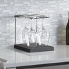 KOHLER K-8628-CHR Wine Glass Drying Rack, Wine Glasses Rack Organizer,