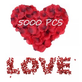 Wnatn Pétalos De Rosa Artificiales Para El Día De San Valentín, 50