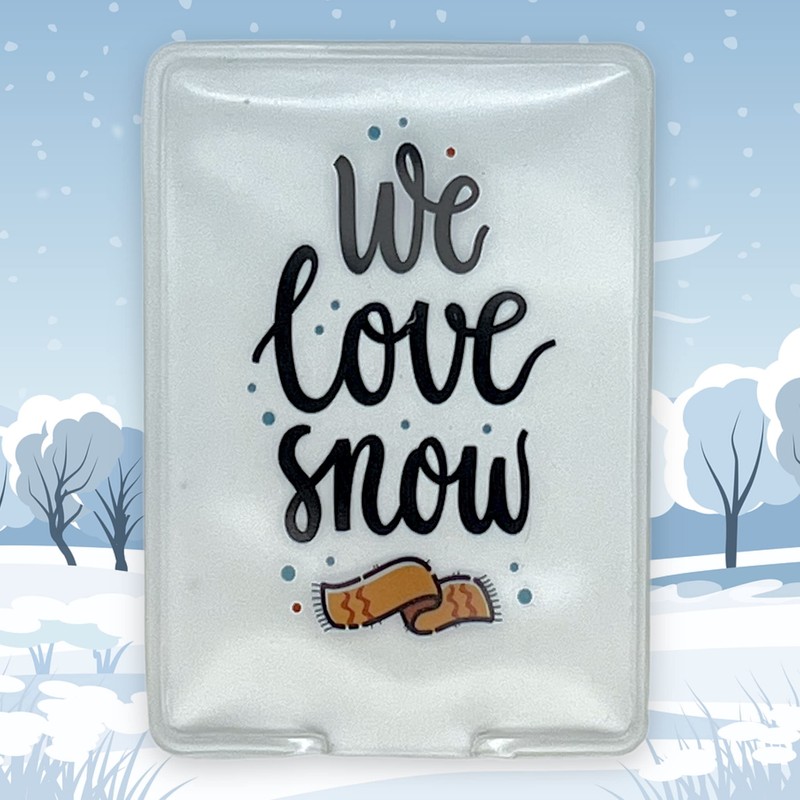 MIK Funshopping Hand Warmer Pocket Warmer Set, red