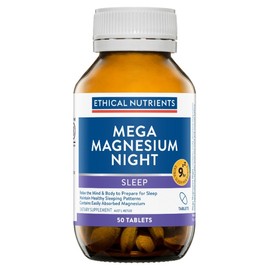 Ethical Nutrients Mega Magnesium Night Tab X 50